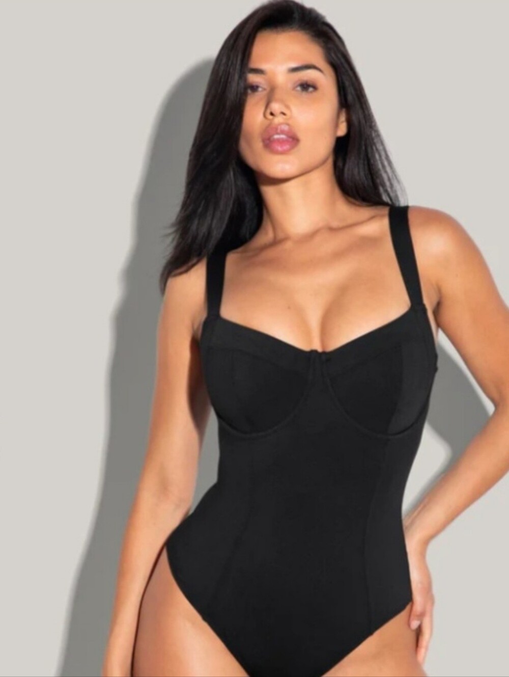 TA3 Swimsuit Black Lifty One Piece Reg/Long SML- D/DD- NWT $188 MSRP